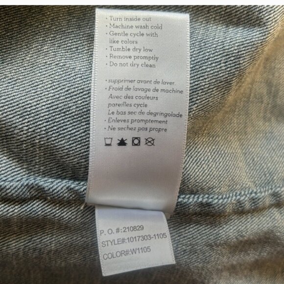 Paige Denim Jacket Dark Wash Size Medium - Picture 7 of 13